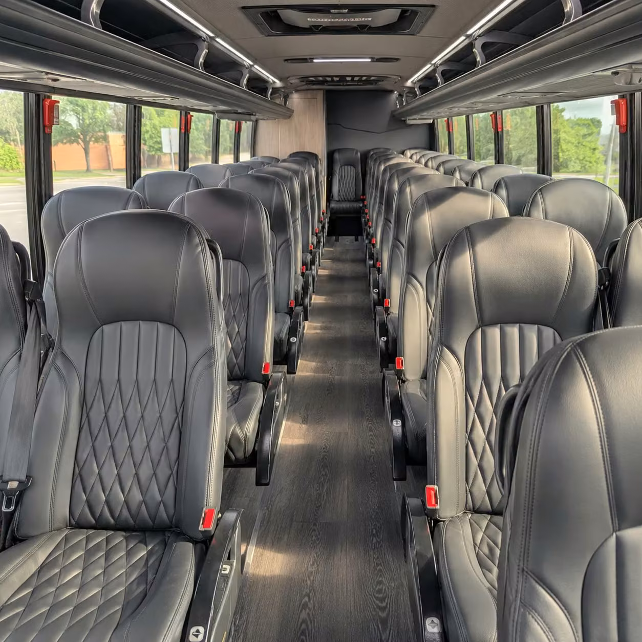 30 passenger minibus inside