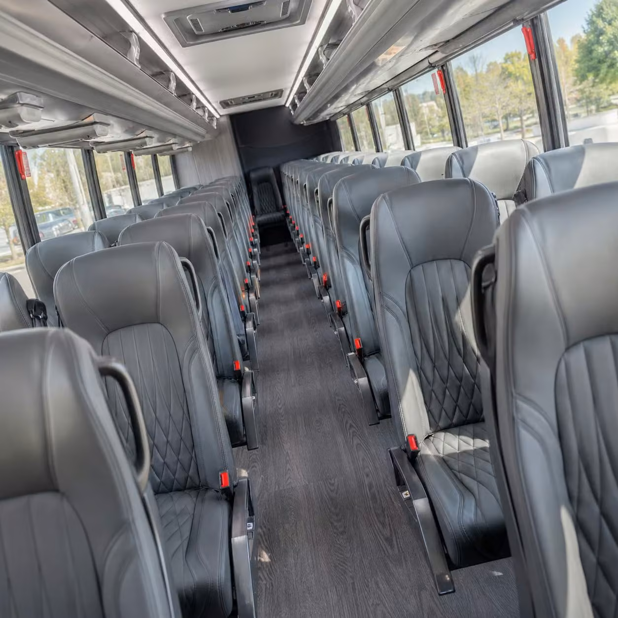 30 passenger minibus interior
