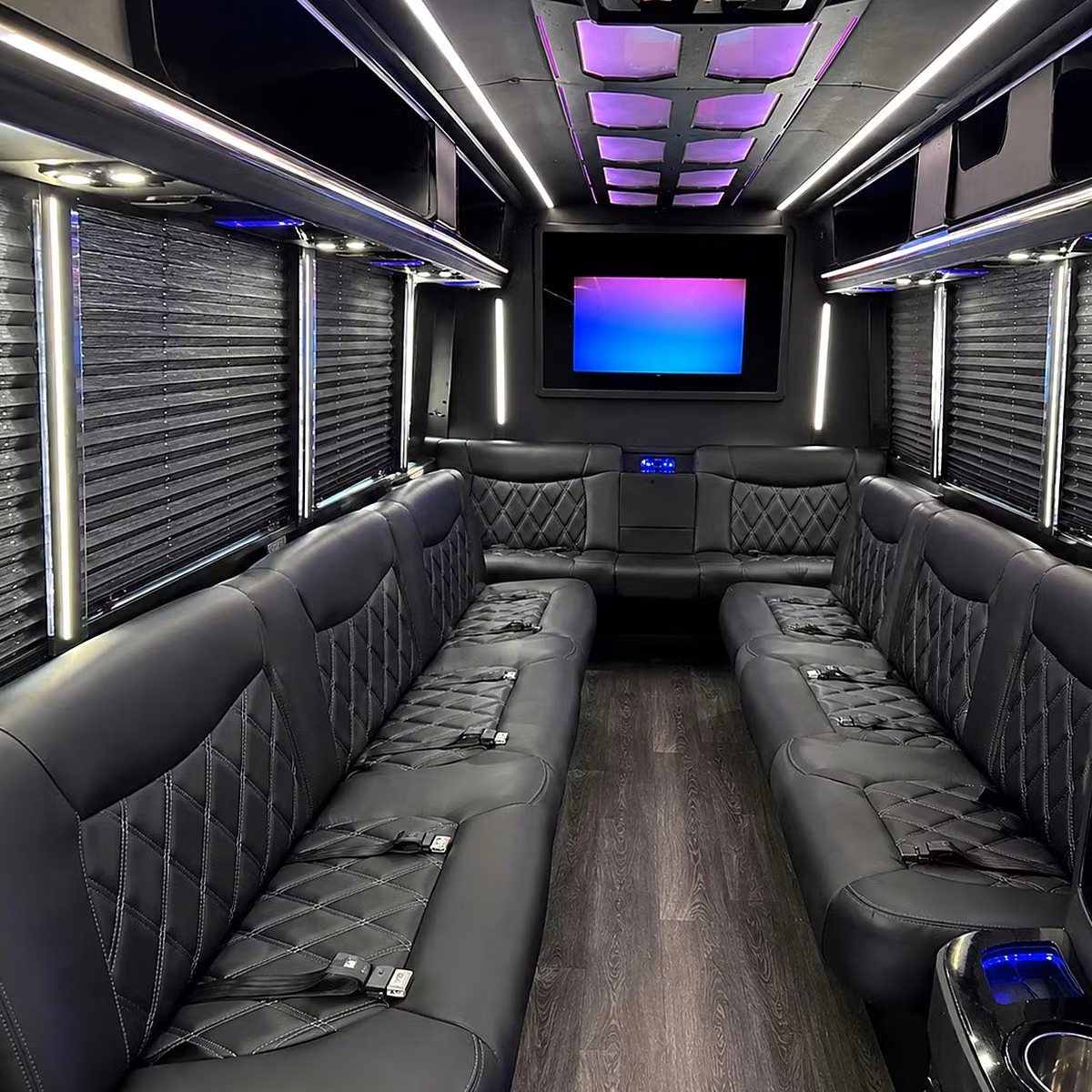 party bus interior