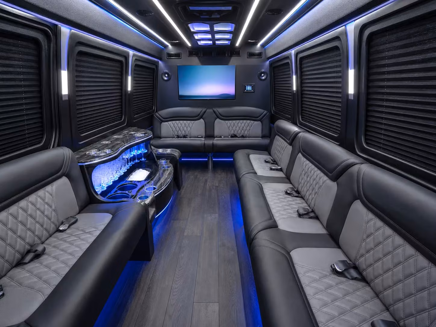 sprinter limousine inside